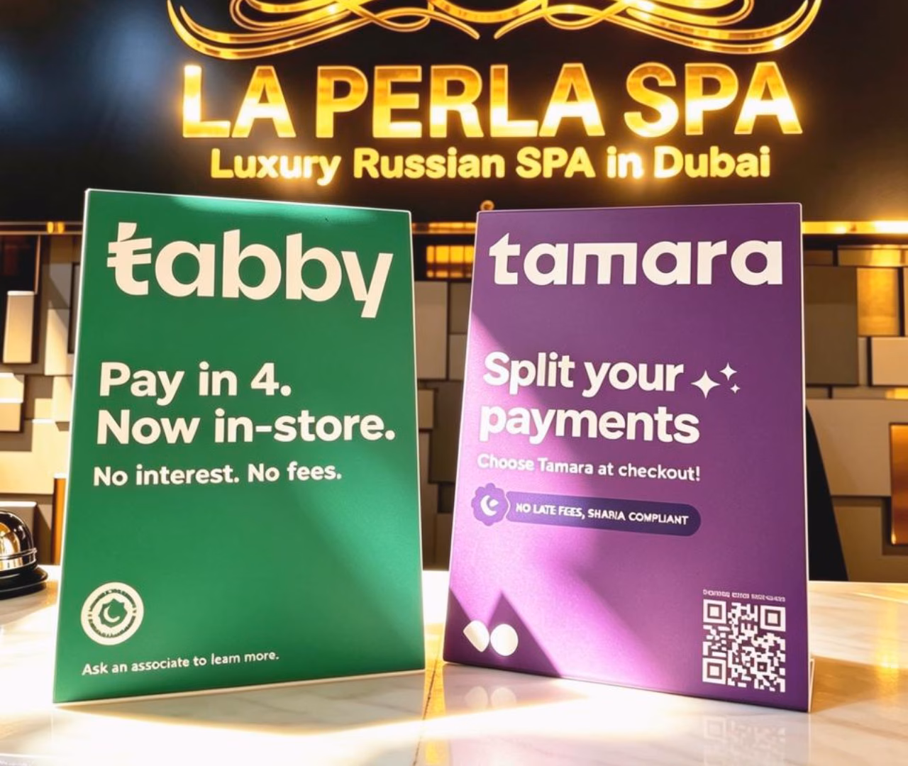 La Perla Spa Dubai flexible payment options